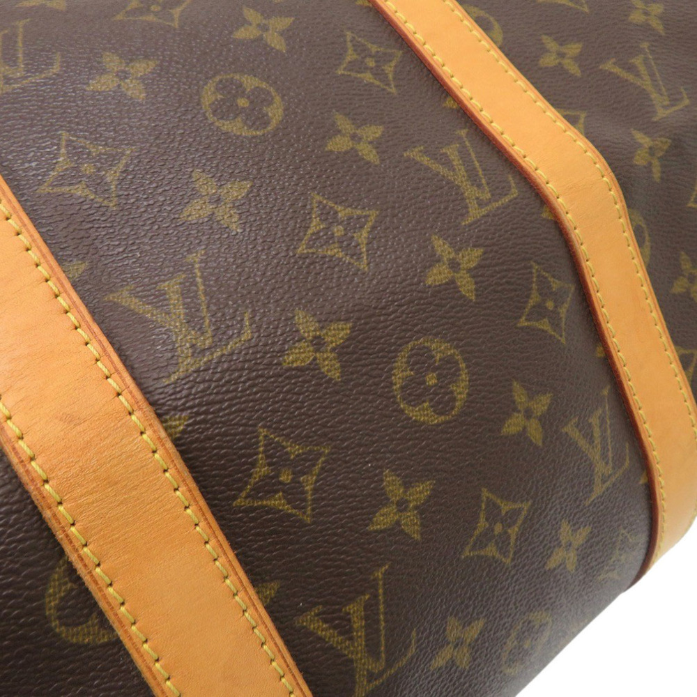 LOUIS VUITTON Authentic Brown Monogram Keepall 50 Boston Bag - Picture 8 of 10
